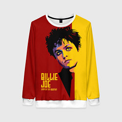 Свитшот женский Green Day: Billy Joe, цвет: 3D-белый