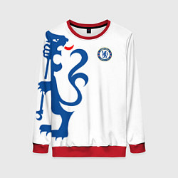 Женский свитшот FC Chelsea: White Lion