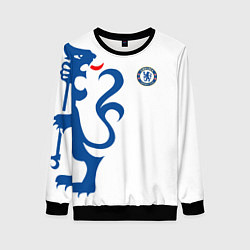 Женский свитшот FC Chelsea: White Lion