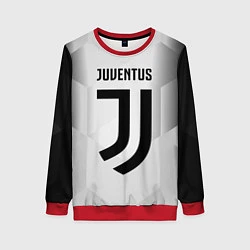 Свитшот женский FC Juventus: Silver Original, цвет: 3D-красный