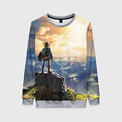 Свитшот женский Knight Link, цвет: 3D-меланж