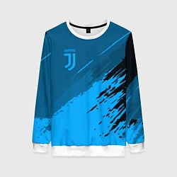 Свитшот женский FC Juventus: Blue Original, цвет: 3D-белый