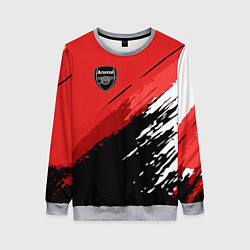 Свитшот женский FC Arsenal: Original, цвет: 3D-меланж