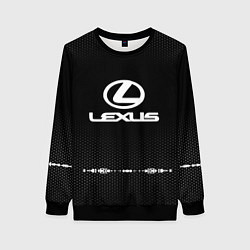 Свитшот женский Lexus: Black Abstract, цвет: 3D-черный