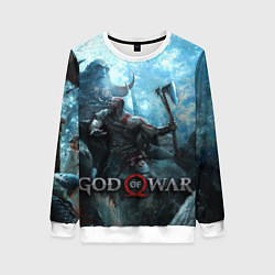 Свитшот женский God of War: Dynasty, цвет: 3D-белый
