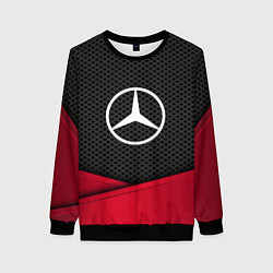 Женский свитшот Mercedes Benz: Grey Carbon