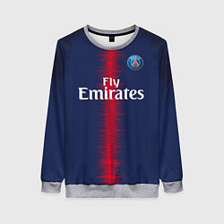 Свитшот женский FC PSG: Home 18-19, цвет: 3D-меланж