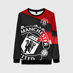 Свитшот женский FC Man United: Exclusive, цвет: 3D-черный