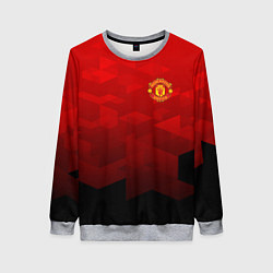 Женский свитшот FC Man UTD: Red Poly