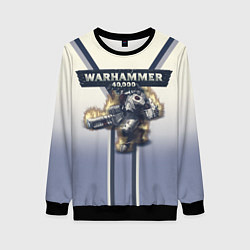 Свитшот женский Warhammer 40000: Tau Empire, цвет: 3D-черный