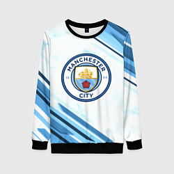 Свитшот женский Manchester city, цвет: 3D-черный