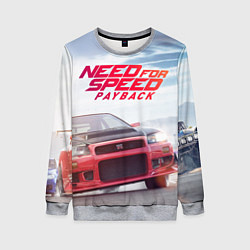 Свитшот женский Need for Speed: Payback, цвет: 3D-меланж