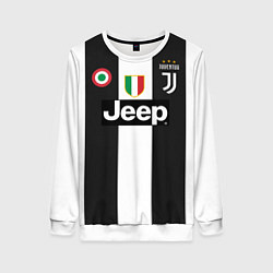 Свитшот женский FC Juventus 18-19, цвет: 3D-белый