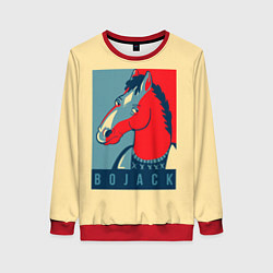 Свитшот женский BoJack Obey, цвет: 3D-красный