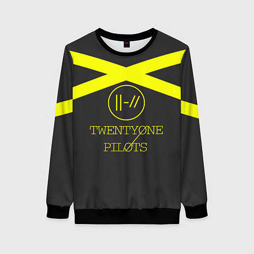 Женский свитшот Twenty One Pilots: Yellow Lines