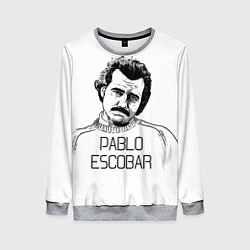 Свитшот женский Pablo Escobar, цвет: 3D-меланж