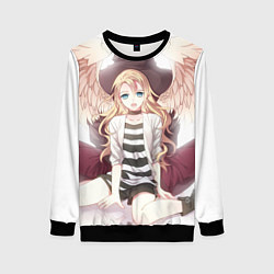 Свитшот женский Angels of Death, цвет: 3D-черный