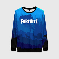 Женский свитшот Fortnite: Blue Forest