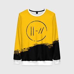 Женский свитшот 21 Pilots: Yellow Logo