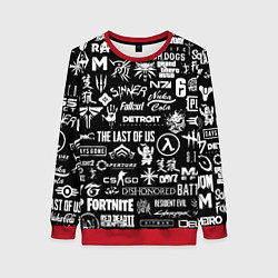 Женский свитшот Истинный геймер