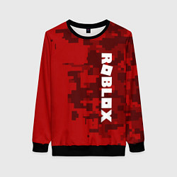 Женский свитшот ROBLOX: Red Camo