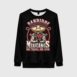 Свитшот женский Bandidos, цвет: 3D-черный