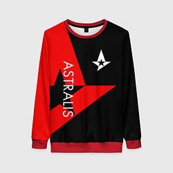 Свитшот женский Astralis: Cybergaming, цвет: 3D-красный