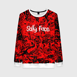 Женский свитшот Sally Face: Red Bloody