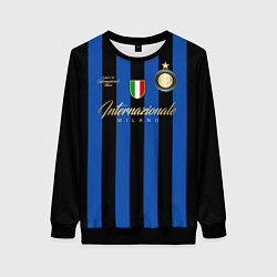 Свитшот женский Internazionale Milano, цвет: 3D-черный