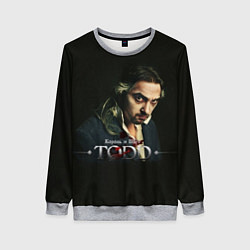 Свитшот женский Тодд, цвет: 3D-меланж