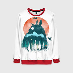 Женский свитшот Лесной Тоторо