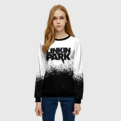 Свитшот женский LINKIN PARK, цвет: 3D-черный — фото 2