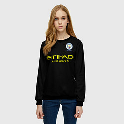 Свитшот женский Aguero away 19-20, цвет: 3D-черный — фото 2