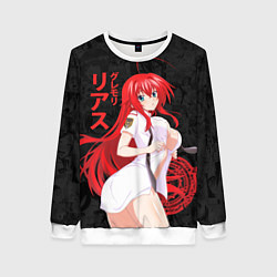 Свитшот женский DxD RIAS JAPSTYLE, цвет: 3D-белый