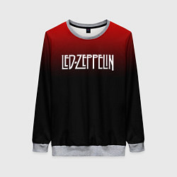 Свитшот женский Led Zeppelin, цвет: 3D-меланж