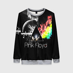 Свитшот женский PINK FLOYD, цвет: 3D-меланж