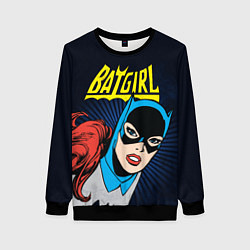 Свитшот женский Batgirl, цвет: 3D-черный