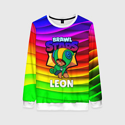 Женский свитшот BRAWL STARS LEON