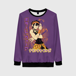 Свитшот женский JoJo Bizarre Adventure, цвет: 3D-черный