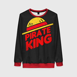 Свитшот женский One Piece Pirate King, цвет: 3D-красный