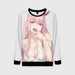 Свитшот женский Ahegao, цвет: 3D-черный