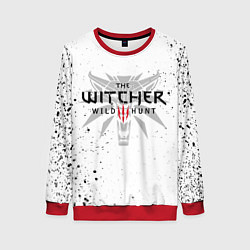 Свитшот женский ВЕДЬМАК, цвет: 3D-красный