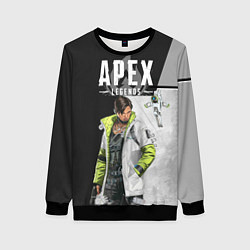 Свитшот женский Apex Legends, цвет: 3D-черный