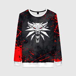 Свитшот женский ВЕДЬМАК, цвет: 3D-белый