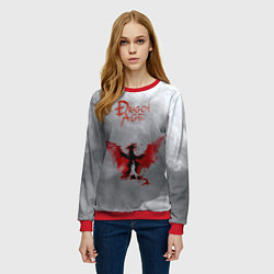 Свитшот женский Dragon Age, цвет: 3D-красный — фото 2
