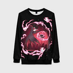 Свитшот женский Hollow Knight, цвет: 3D-черный