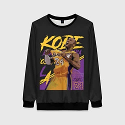 Свитшот женский Kobe Bryant, цвет: 3D-черный