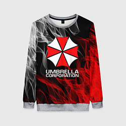 Свитшот женский UMBRELLA CORP, цвет: 3D-меланж