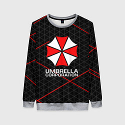 Свитшот женский UMBRELLA CORP, цвет: 3D-меланж