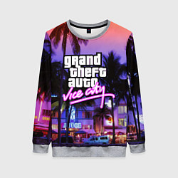 Женский свитшот Grand Theft Auto Vice City